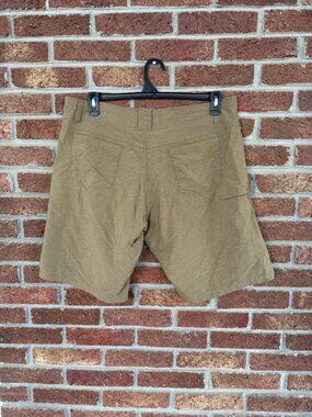 kuhl shorts * mens size 36 * darker tan * euc